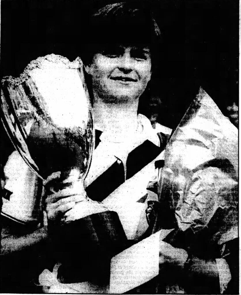 1987 OPENBRISBANE - Mandlikova trophy