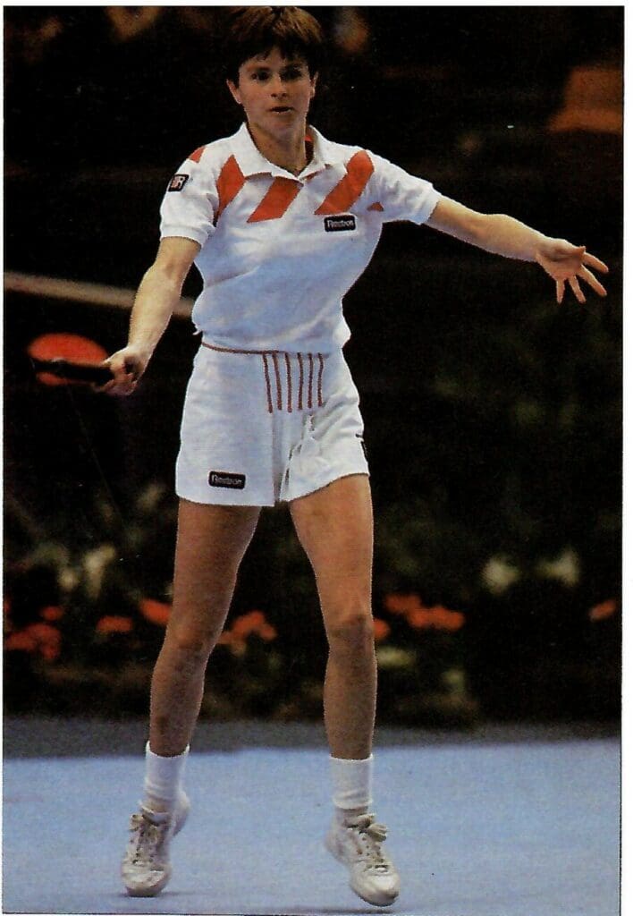 Ceremony Navratilova Mandlikova 1986 Virginia Slims Championships
