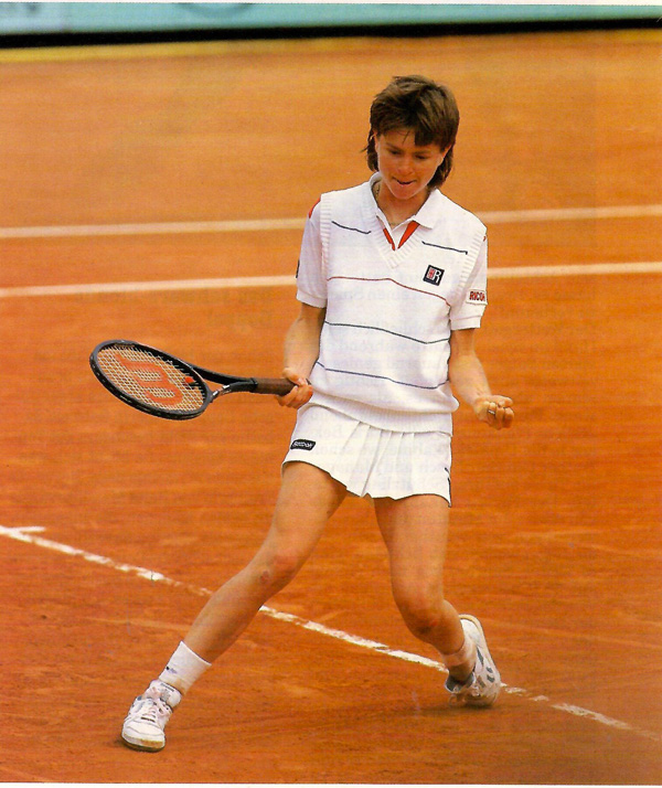 Mandlikova 1986 Roland Garros