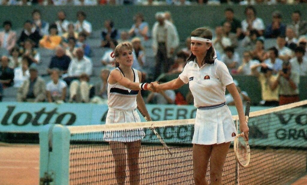 Austin Mandlikova 1982 Roland Garros