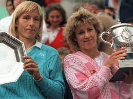 Evert Navratilova 1986 Roland Garros