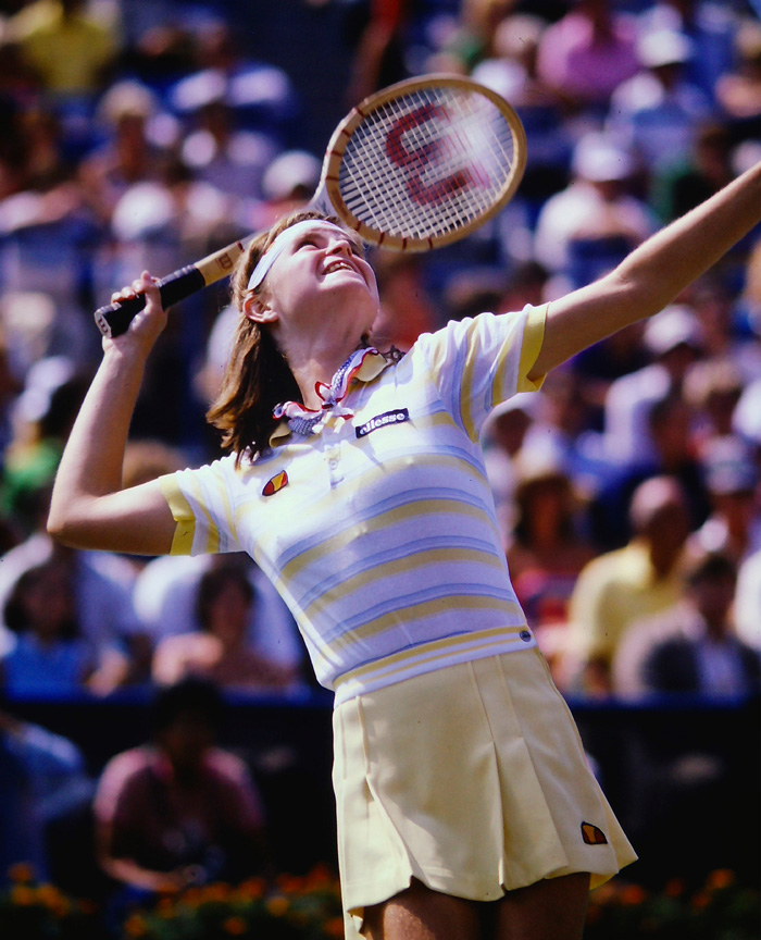 Hana Mandlikova in 1982 US Open