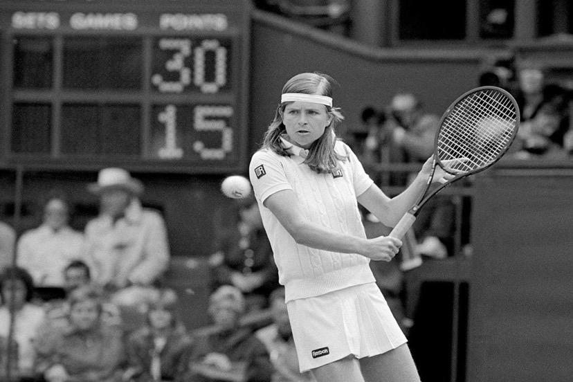 Hana Mandlikova at 1985 Wimbledon