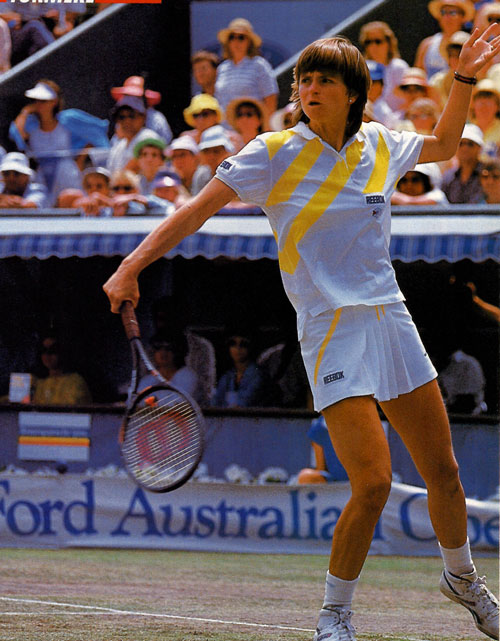 Hana Mandlikova 1987 FORD AUSTRALIAN OPEN