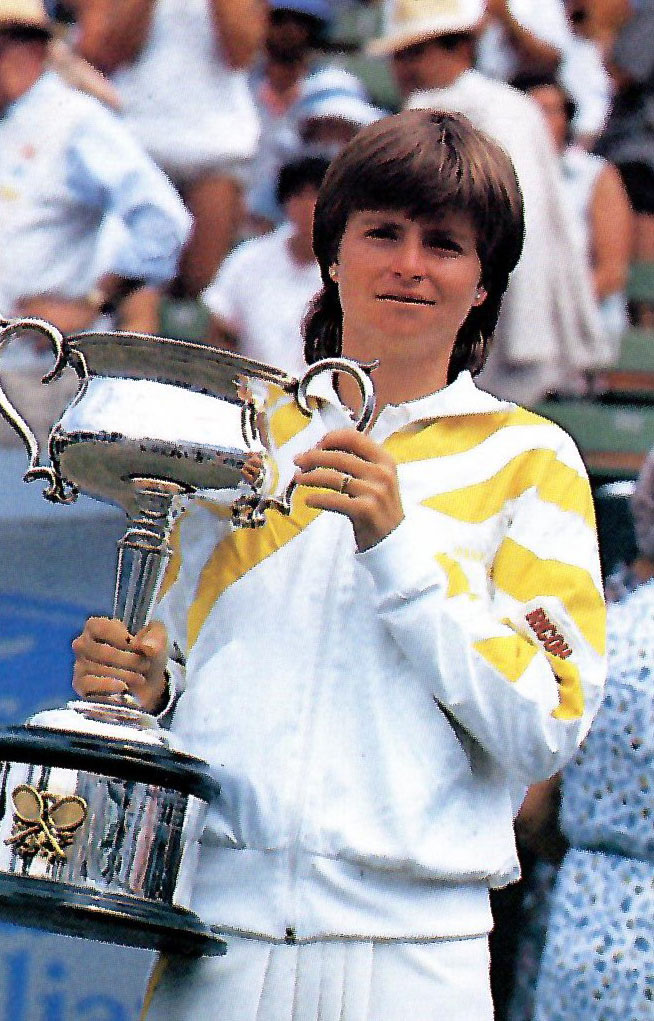 Hana Mandlikova 1987 FORD AUSTRALIAN OPEN