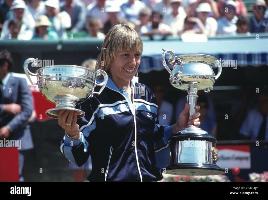 Navratilova 1985 Ford Australian Open