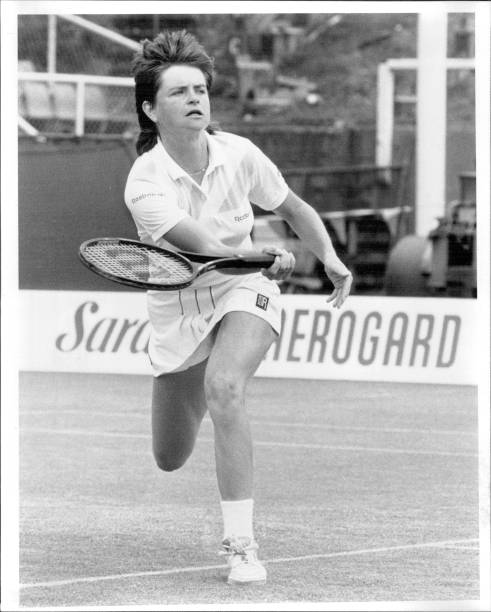 Hana Mandlikova at the 1985 New South Wales Open