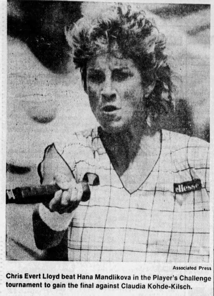Hana Mandlíková (The US Open 1985 Summer